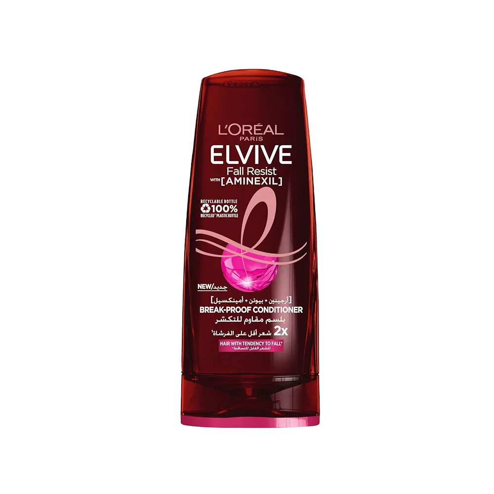 Picture of International Egypt Product Hair Care Loreal Paris Elvive Fall Resist With( Aminexil) Break-proof Conditioner Used For Male/Female-360Ml