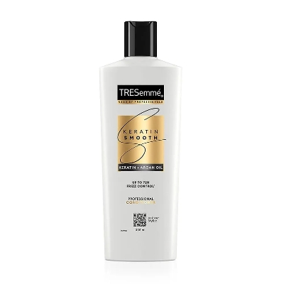 Picture of Indian Product Tresemme Keratin Smooth With Keratin + Argan Oil Up to 72h Frizzy Control Professional Conditioner Used For Male/Female-335Ml