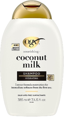 Picture of International Greece Product OGX, Shampoo, Nourishing+ Coconut Milk, New Gentle and PH Balanced Formula Used For Men/Womem-385ml