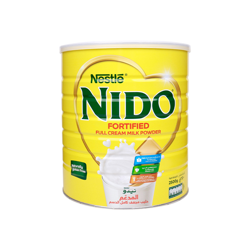 Picture of Nestle Nido Fortified Full Cream Milk Powder 2500gm (Tin) Picture of Nestle Nido Fortified Full Cream Milk Powder 2500gm (Tin)