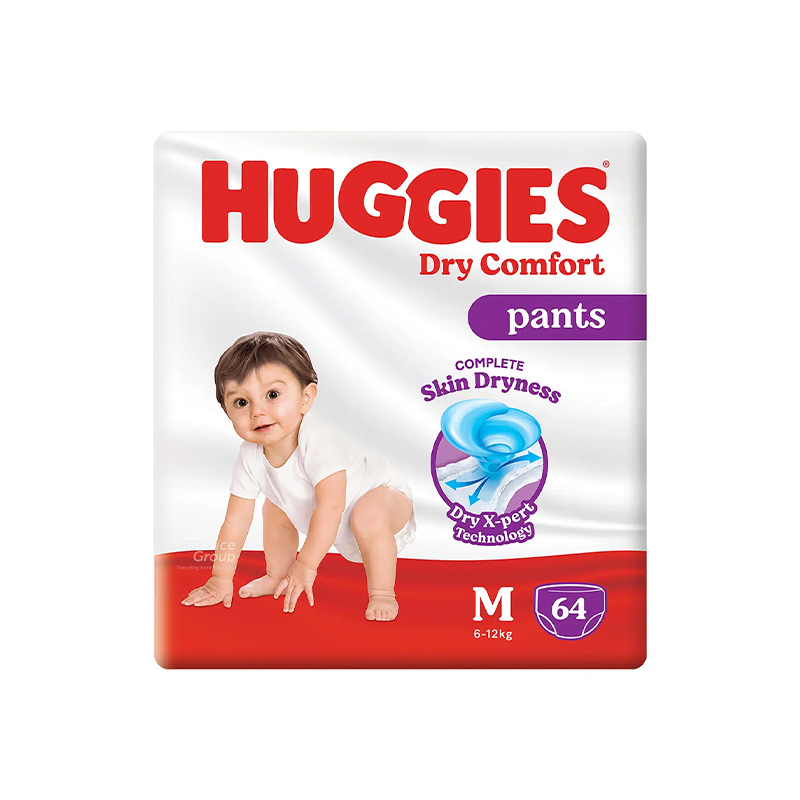Picture of Huggies Dry Pants M (6-12kg) 64pcs