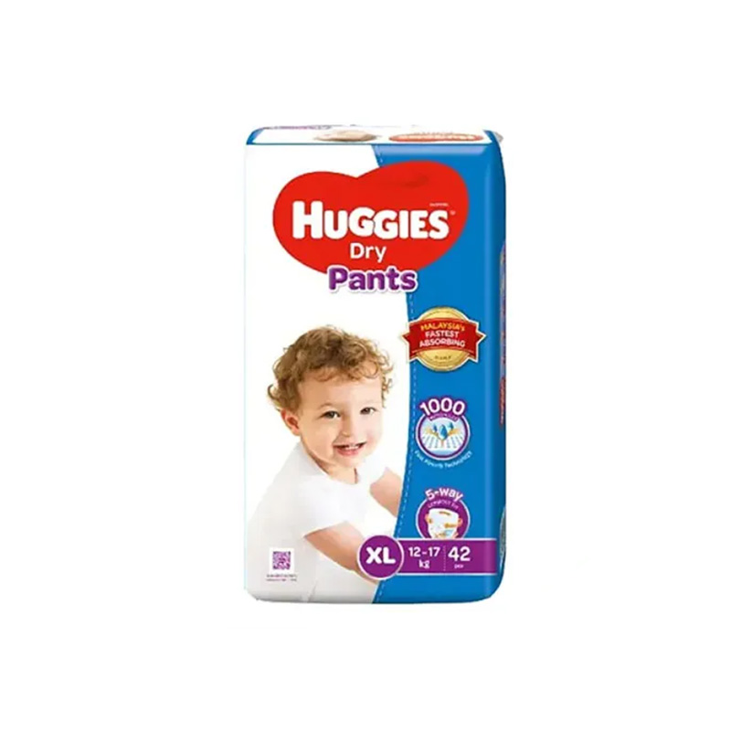 Picture of Huggies Dry Pants XL (12-17KG) 42pc's