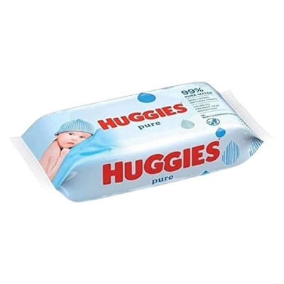 Picture of Huggies Pure Baby Wipes 56pcs Picture of Huggies Pure Baby Wipes 56pcs