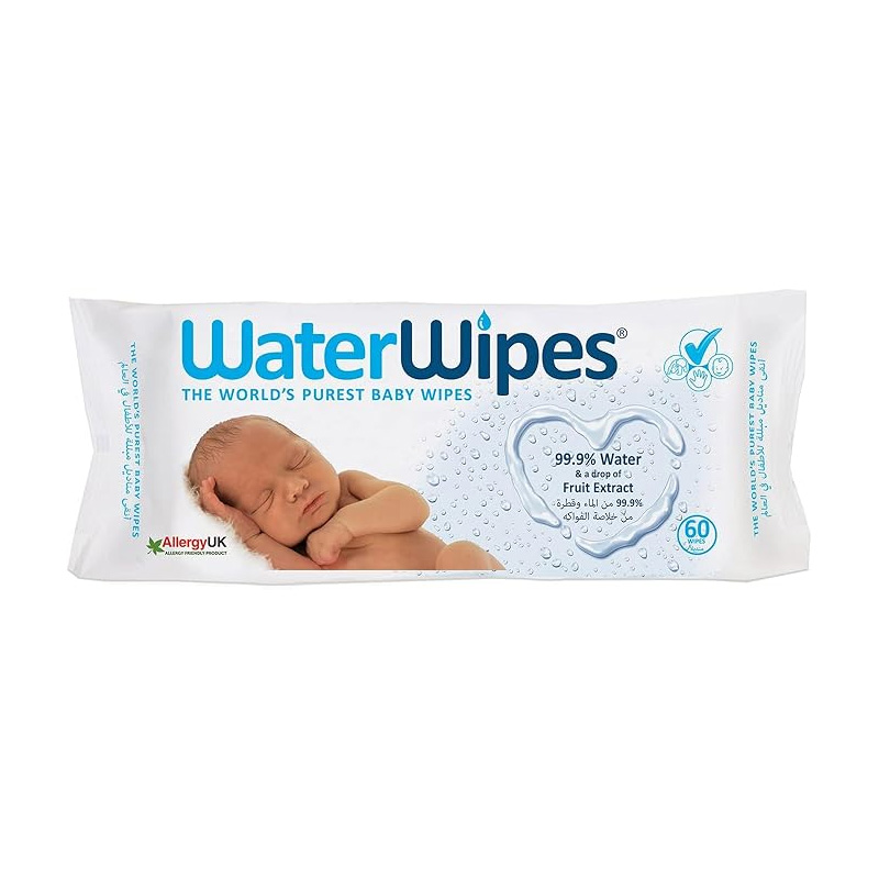 Picture of Water Wipes 60pcs Picture of Water Wipes 60pcs