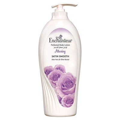 Picture of International Malaysian product Enchanteur Perfume body Lotion Alluring Satin smooth Aloe vera & olive Butter for used male /female 500 Ml Picture of International Malaysian product Enchanteur Perfume body Lotion Alluring Satin smooth Aloe vera & olive Butter for used male /female 500 Ml