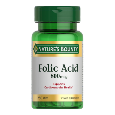 Picture of Folic Acid 800 mcg Maximum Strength – 250 Picture of Folic Acid 800 mcg Maximum Strength – 250
