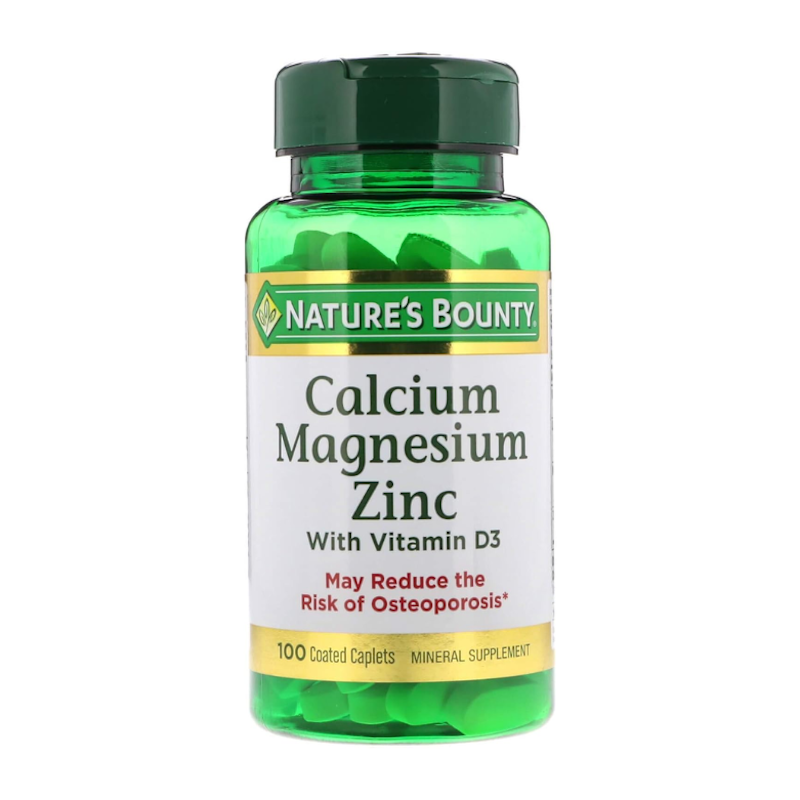 Picture of Bounty Calcium Magnesium Zinc with Vitamin D3 – 100 Coated Picture of Bounty Calcium Magnesium Zinc with Vitamin D3 – 100 Coated