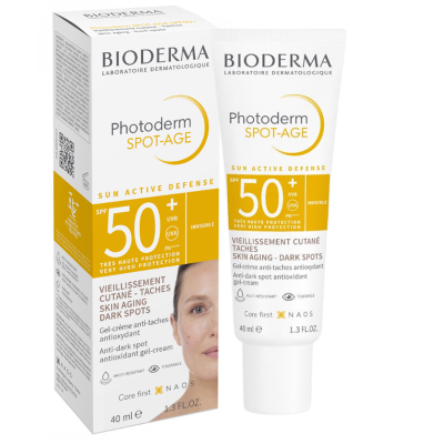 Picture of Photoderm Spot Age SPF 50+ Sunscreen For Dark Spots Photoageing Hyperpigmented skin, dark spots made in France