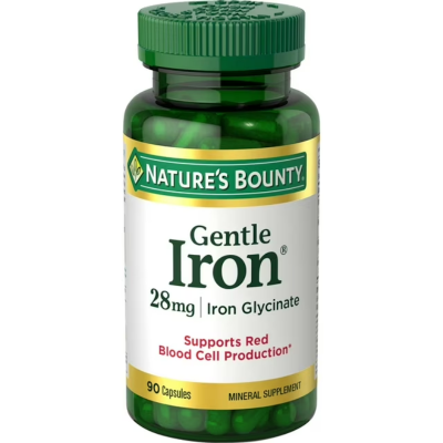 Picture of Bounty Gentle Iron 28 mg – 90 Cap Picture of Bounty Gentle Iron 28 mg – 90 Cap