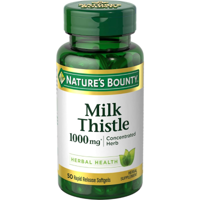 Picture of Bounty Milk Thistle 1000mg – 50 Softgels Picture of Bounty Milk Thistle 1000mg – 50 Softgels