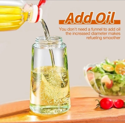 Picture of 2In1 Oil Sprayer Glass Bottle Anti-leakage Olive Oil Storage Sprayer Camping BBQ Cooking Oil Dispenser Jar Cruet Kitchen Supply