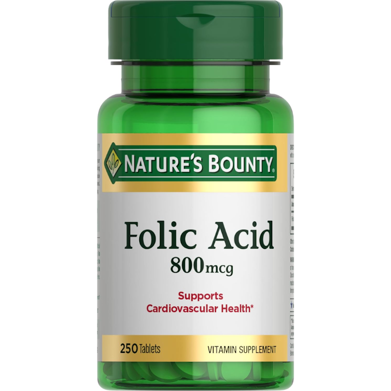 Picture of Folic Acid 800 mcg Maximum Strength – 250 Picture of Folic Acid 800 mcg Maximum Strength – 250