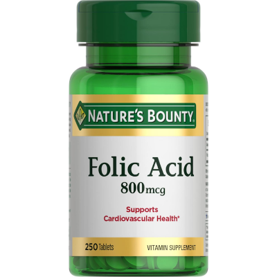 Picture of Folic Acid 800 mcg Maximum Strength – 250 Picture of Folic Acid 800 mcg Maximum Strength – 250