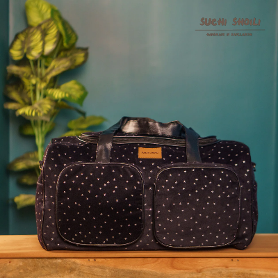 Picture of Star Whisper Corduroy Fabric Veronica Premium Travel Bag Picture of Star Whisper Corduroy Fabric Veronica Premium Travel Bag