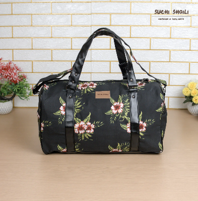 Picture of Tropical Hibiscus Floral Square Duffel Bag Picture of Tropical Hibiscus Floral Square Duffel Bag