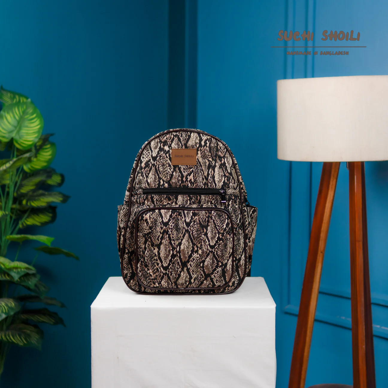 Picture of Snakeskin Aboni Backpack Picture of Snakeskin Aboni Backpack