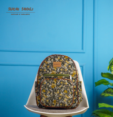 Picture of Marigold Corduroy Fabric Aboni Backpack Picture of Marigold Corduroy Fabric Aboni Backpack