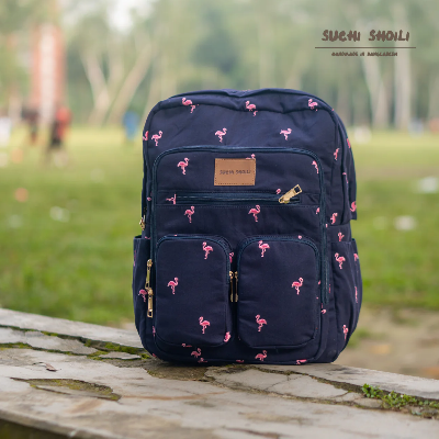 Picture of Midnight Flamingo Nandita Backpack Picture of Midnight Flamingo Nandita Backpack