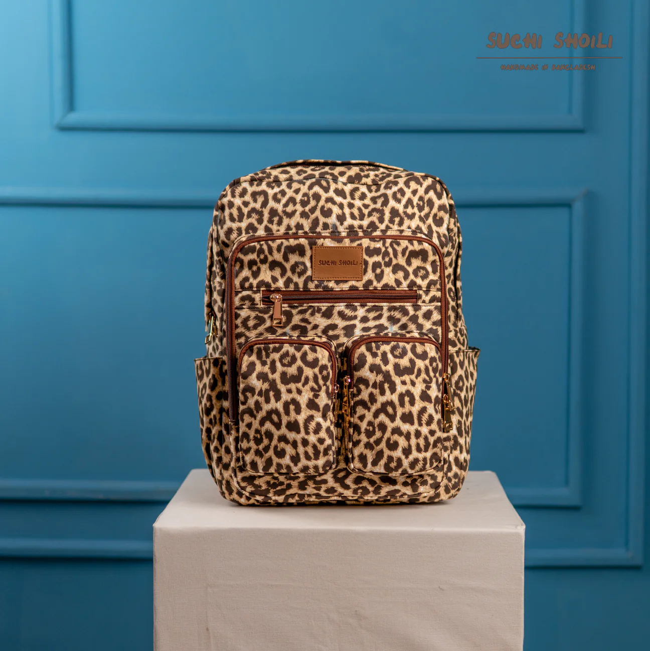 Picture of New Loepard Skin Nandita Backpack Picture of New Loepard Skin Nandita Backpack