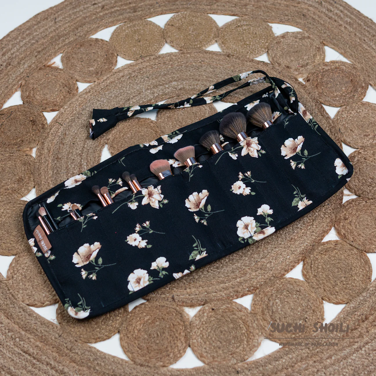 Picture of Mini Floral Blush Brush Holder