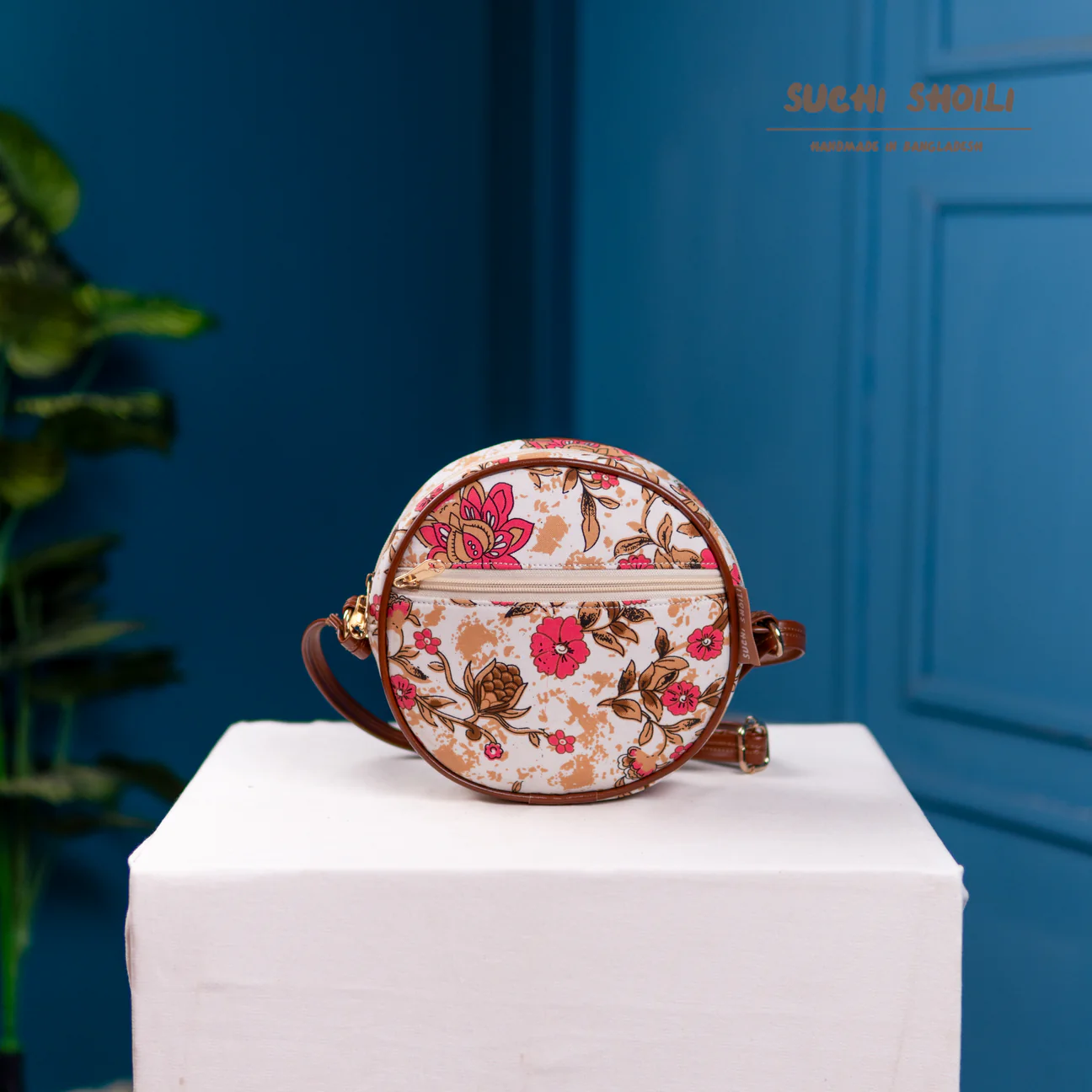 Picture of Sweet Rose Flower OrbChic Round Bag Picture of Sweet Rose Flower OrbChic Round Bag
