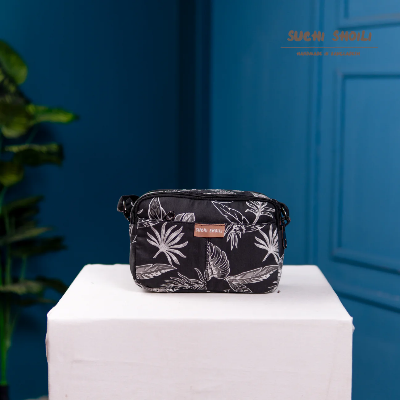 Picture of Night Leaf Rupa Double Chamber Crossbody Bag Picture of Night Leaf Rupa Double Chamber Crossbody Bag