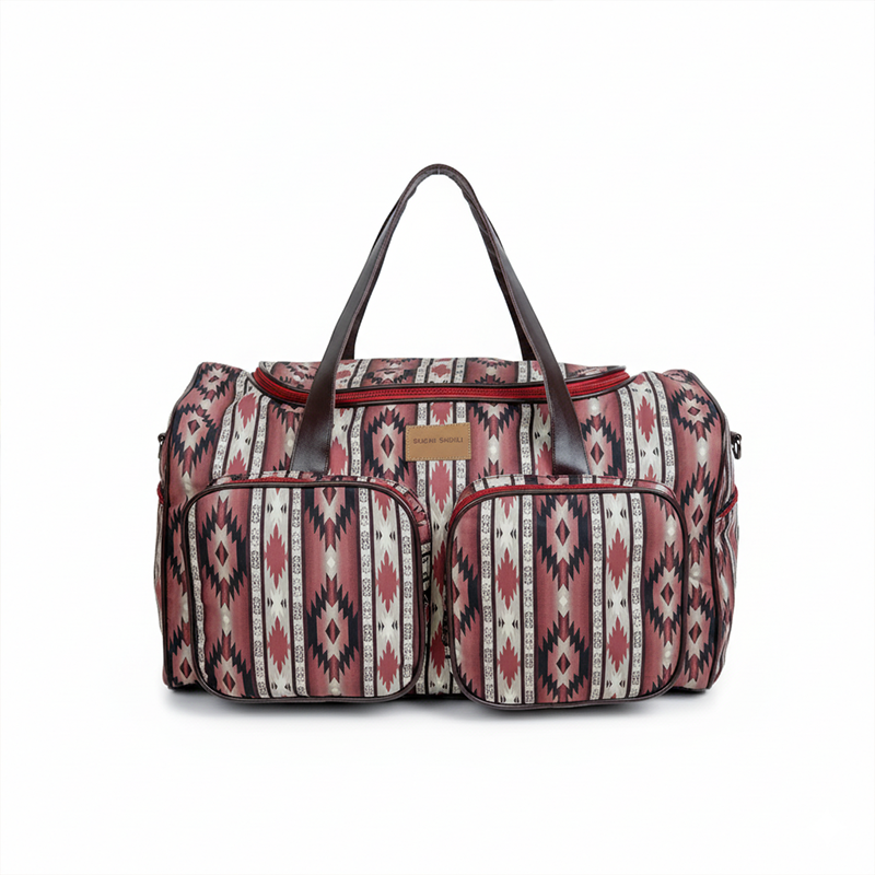 Picture of Red Texture Veronica Premium Travel Bag Picture of Red Texture Veronica Premium Travel Bag