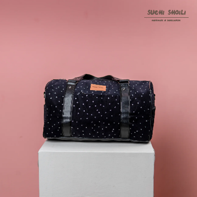 Picture of Star Whisper Corduroy Fabric Square Duffel Bag Picture of Star Whisper Corduroy Fabric Square Duffel Bag