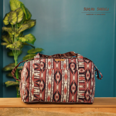 Picture of Red Texture Nancy Travel Bag Picture of Red Texture Nancy Travel Bag