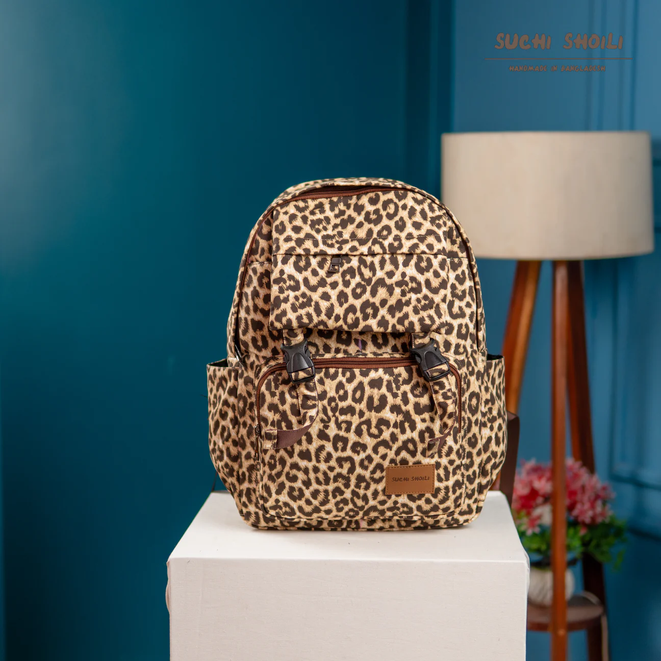 Picture of New Loepard Skin Maria Backpack Picture of New Loepard Skin Maria Backpack