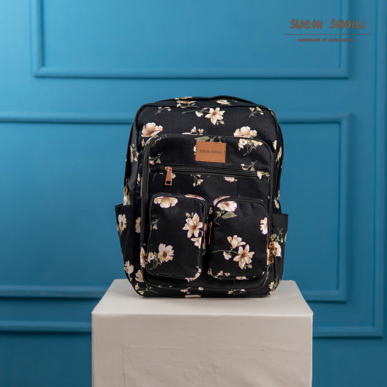 Picture of Mini Floral Blush Nandita Backpack Picture of Mini Floral Blush Nandita Backpack