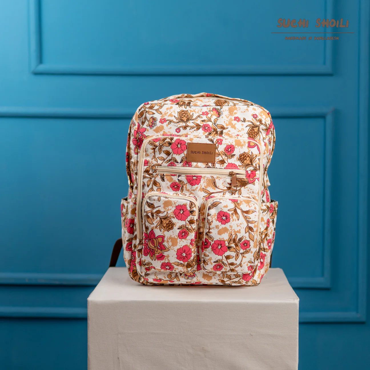Picture of Sweet Rose Flower Nandita Backpack Picture of Sweet Rose Flower Nandita Backpack