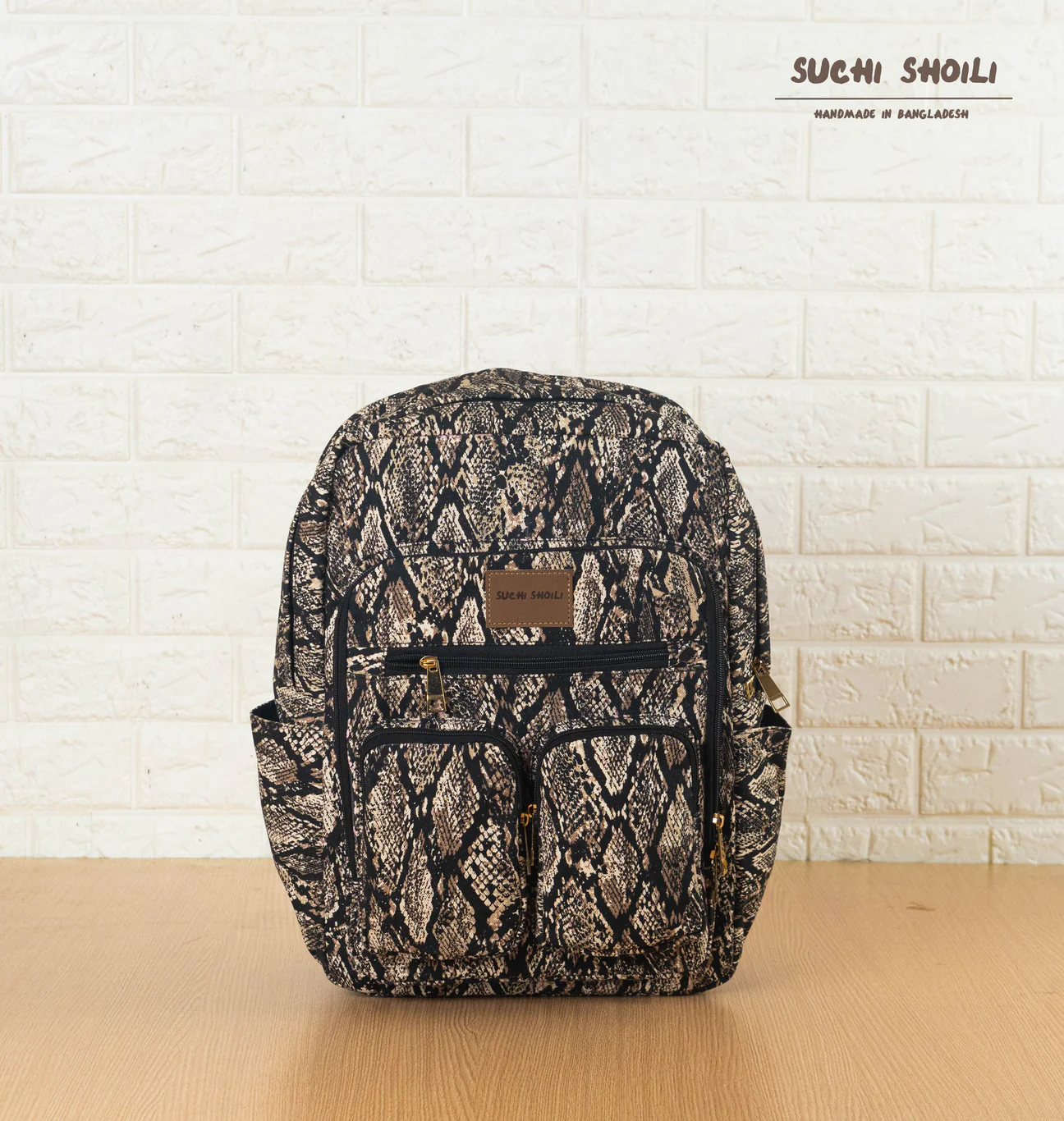 Picture of Snakeskin Nandita Backpack Picture of Snakeskin Nandita Backpack