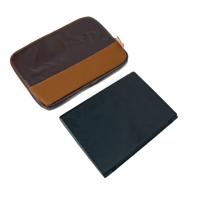 Picture of New Chocolate Leather Laptop Sleeve Picture of New Chocolate Leather Laptop Sleeve