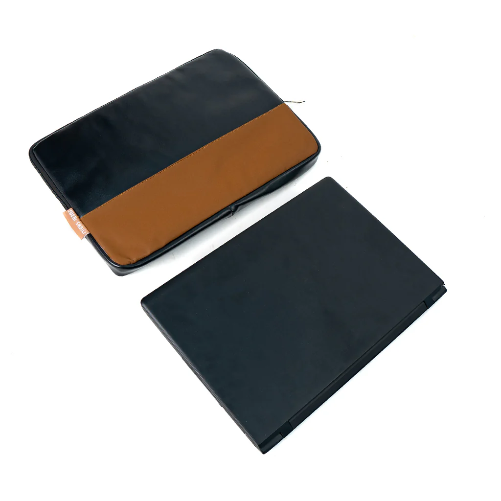 Picture of New Coffee Leather Laptop Sleeve Picture of New Coffee Leather Laptop Sleeve