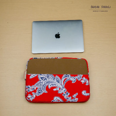 Picture of Royal Red Bloom Laptop Sleeve Picture of Royal Red Bloom Laptop Sleeve