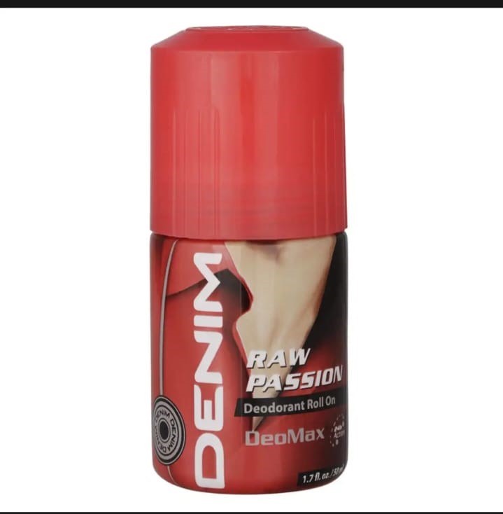 Picture of International UAE product DENIM Raw Passion body deodorant Roll on for male - 50 ml