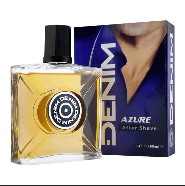 Picture of International UAE product Denim Azure after shave used for male - 100 ml