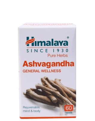 Picture of Himalya Wellness Pure Herbs Ashvagandha-60Tablet