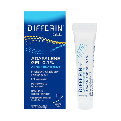 Picture of Acne Treatment Gel, 30 Day Supply, Retinoid Treatment for Face with 0.1% Adapalene, Gentle Skin Care for Acne Prone Sensitive Skin, 15g Tube (Packaging May Vary) Picture of Acne Treatment Gel, 30 Day Supply, Retinoid Treatment for Face with 0.1% Adapalene, Gentle Skin Care for Acne Prone Sensitive Skin, 15g Tube (Packaging May Vary)