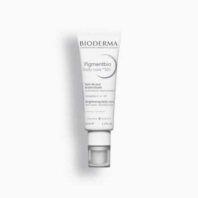 Picture of Pigmentbio Daily care SPF 50+ Hyperpigmented skin, dark spots  Instantly illuminates and protects, unifies & brightens lastingly France Picture of Pigmentbio Daily care SPF 50+ Hyperpigmented skin, dark spots  Instantly illuminates and protects, unifies & brightens lastingly France