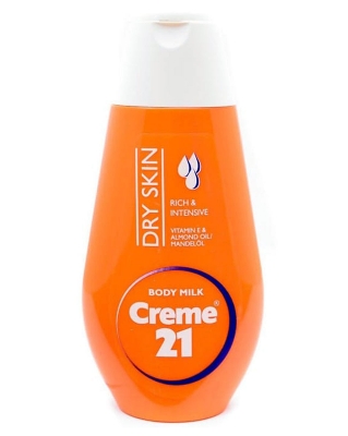 Picture of International Germany Product Crem 21 Vitamin E & Almond Oil Body Lotion for Ultra Dry Skin (400ml)