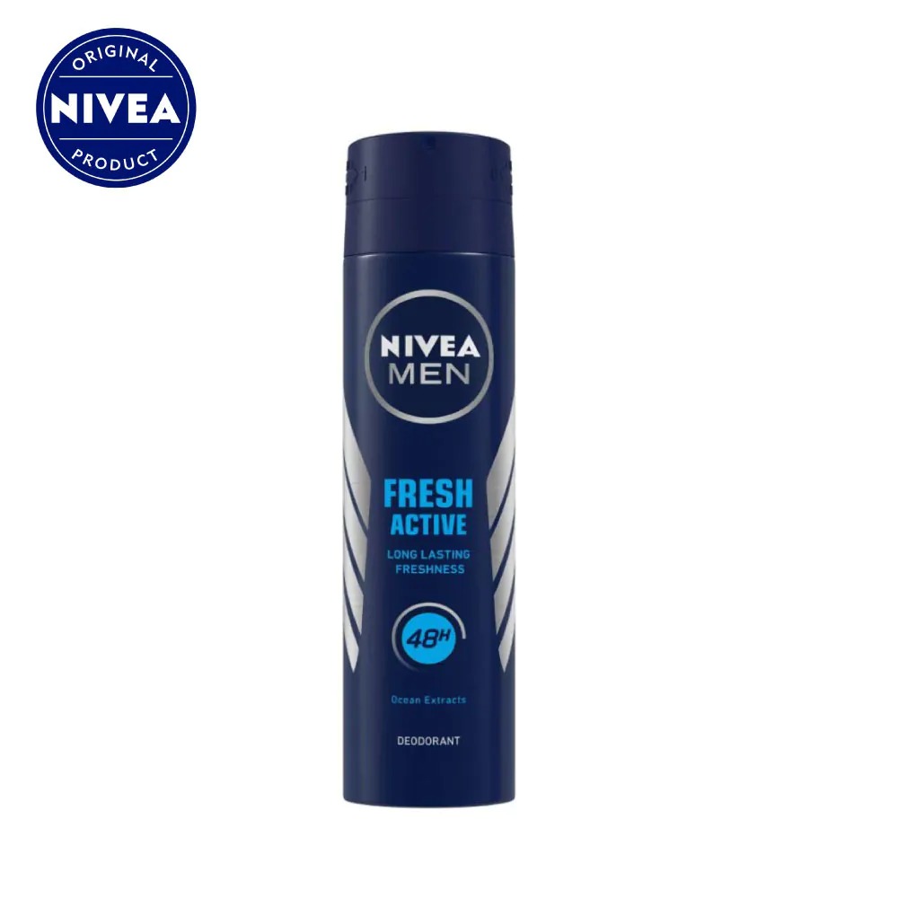 Picture of International Germany product Body Spray NIVEA Fresh Active used for male - 150 ml