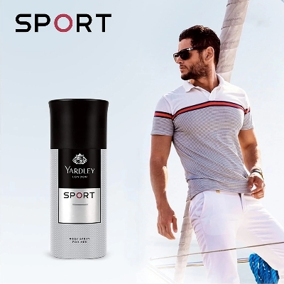 Picture of International UAE product Yardley SPORT men body spray - 150 ml