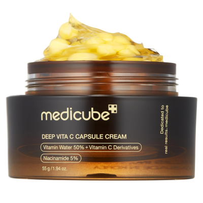 Picture of Deep Vitamin C Golden Capsule Face Moisturizer - Liposome Capsules For Wrinkles, Skin Radiance - Transparent Gel for Glow Hydration - Korean Skin Care Picture of Deep Vitamin C Golden Capsule Face Moisturizer - Liposome Capsules For Wrinkles, Skin Radiance - Transparent Gel for Glow Hydration - Korean Skin Care