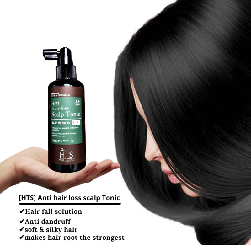 Picture of International Korean product Hair care HTS Anti Hair Loss Scalp Tonic used for male/female - 150 ml