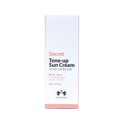 Picture of International Korean Product Skin care Christian Dean Secret Tone Up sun cream SPF 50+ used for male/female - 70 ml