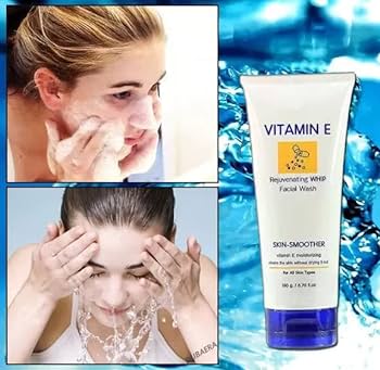 Picture of International Thailand product Skin care AR Vitamin E Rejuvenation Facial wash used for male female - 190 gm