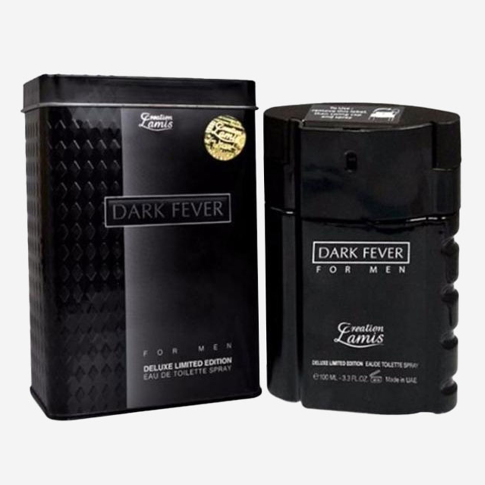 Picture of International UAE product Body perfume party scent creation Lamis Dark Fever used for male - 100 ml