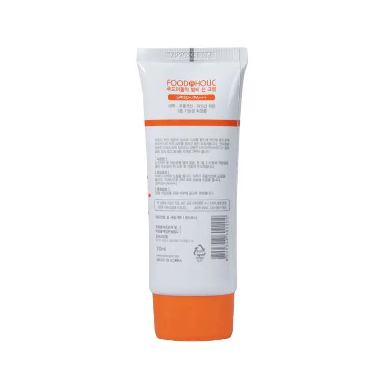 Picture of International Korean product  Foodaholic Sun Multi Sun Cream SPF 50+ PA+++ (70ml)